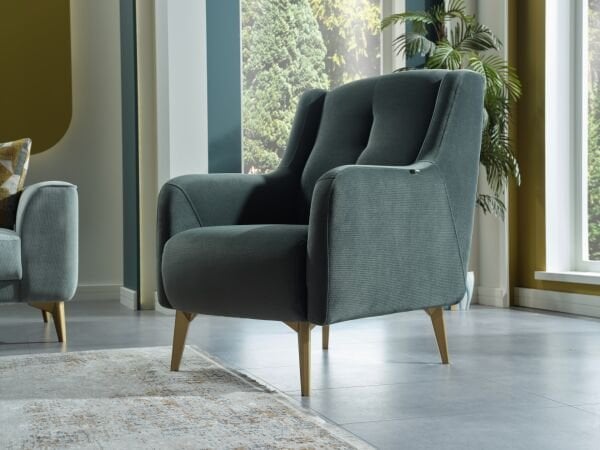 Lavita Koltuk Takımı Altın - Lavita Gri