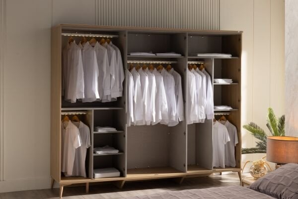 Mitra 6 Door Wardrobe