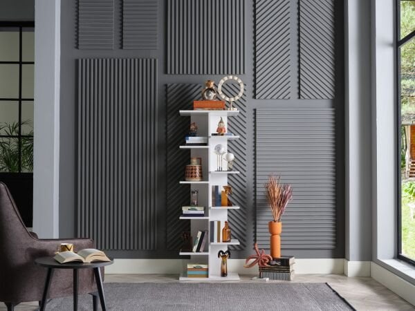 Moby Bookcase - White