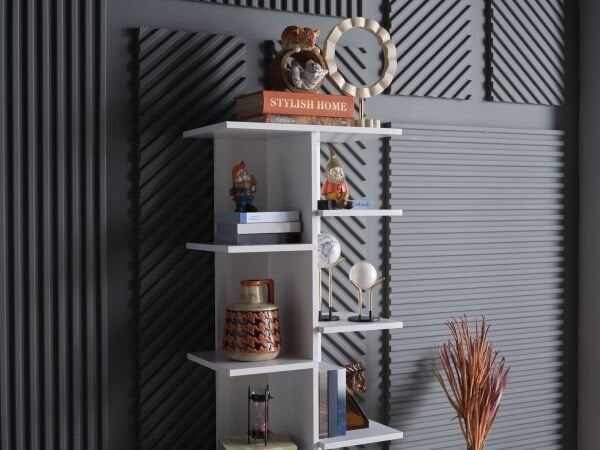 Moby Kitaplık - Beyaz