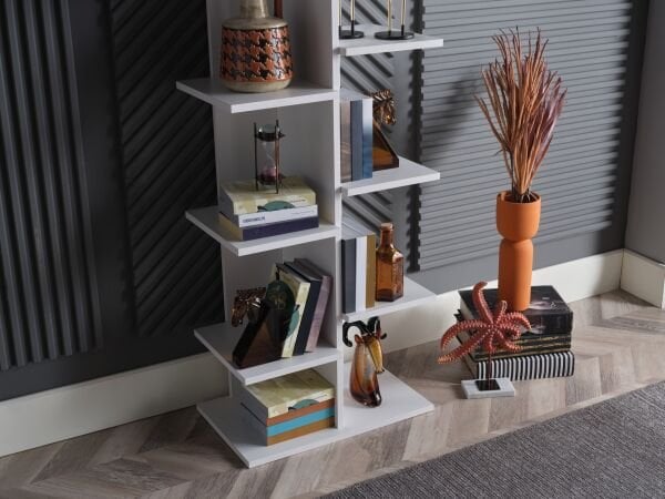 Moby Kitaplık - Beyaz