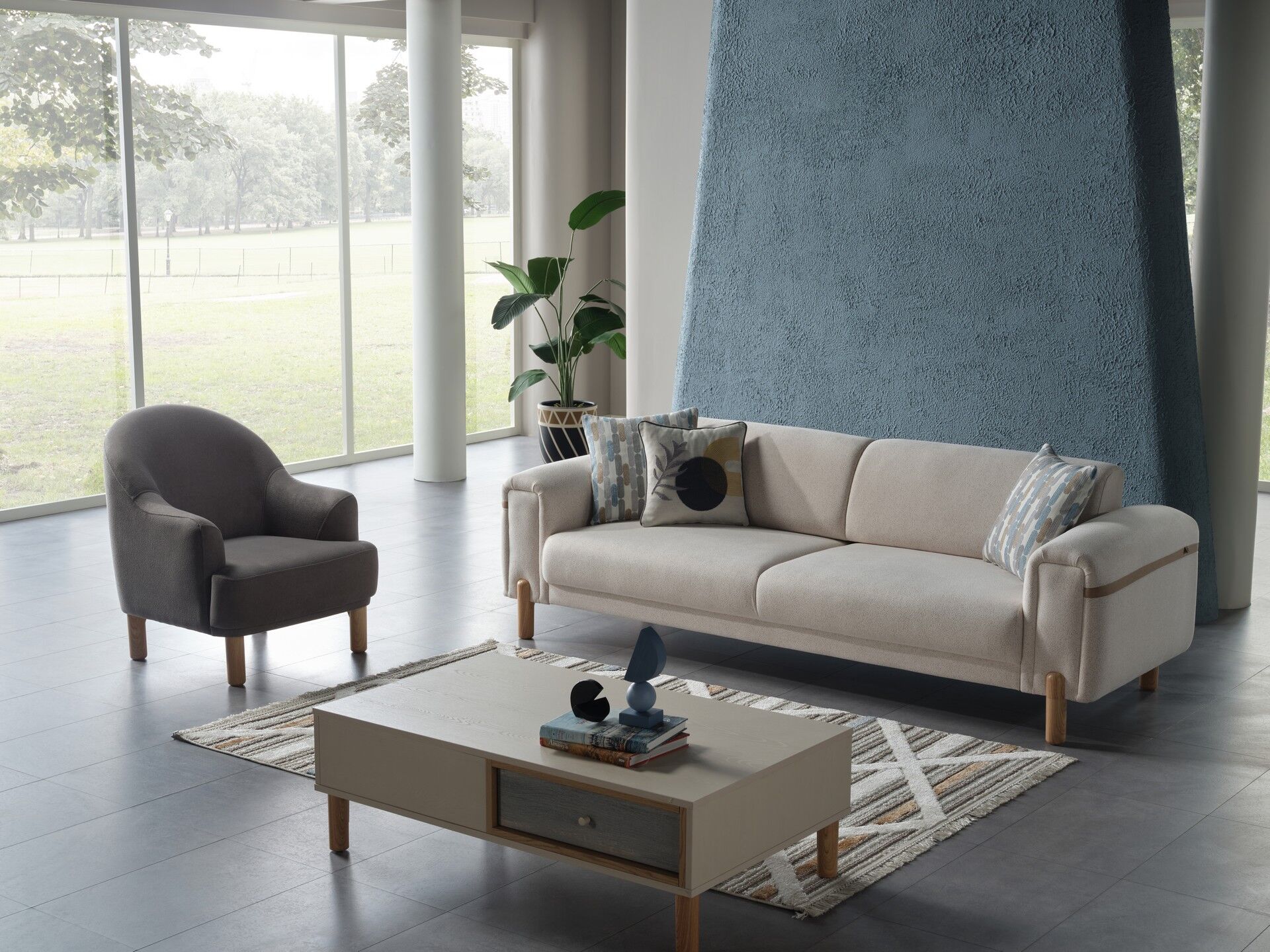 Linus Çekmeceli Orta Sehpa