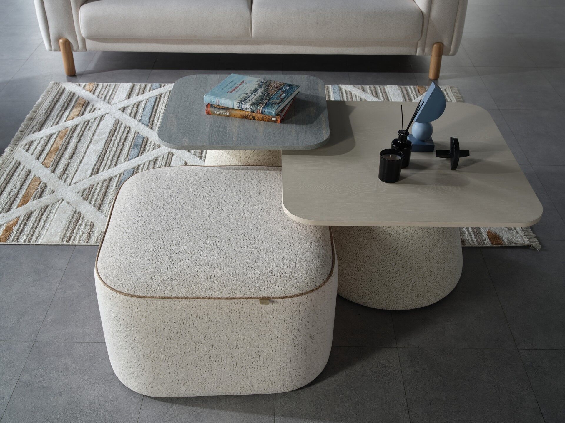 Linus Orta Sehpa Takımı