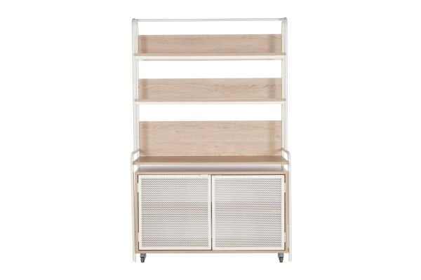 Dolce Study Desk with Bookcase