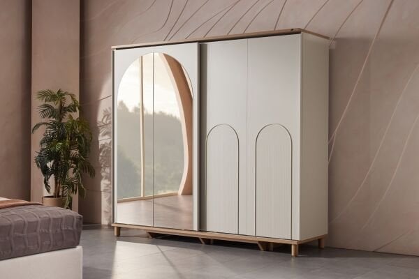 Legato Sürgülü Kapaklı Dolap