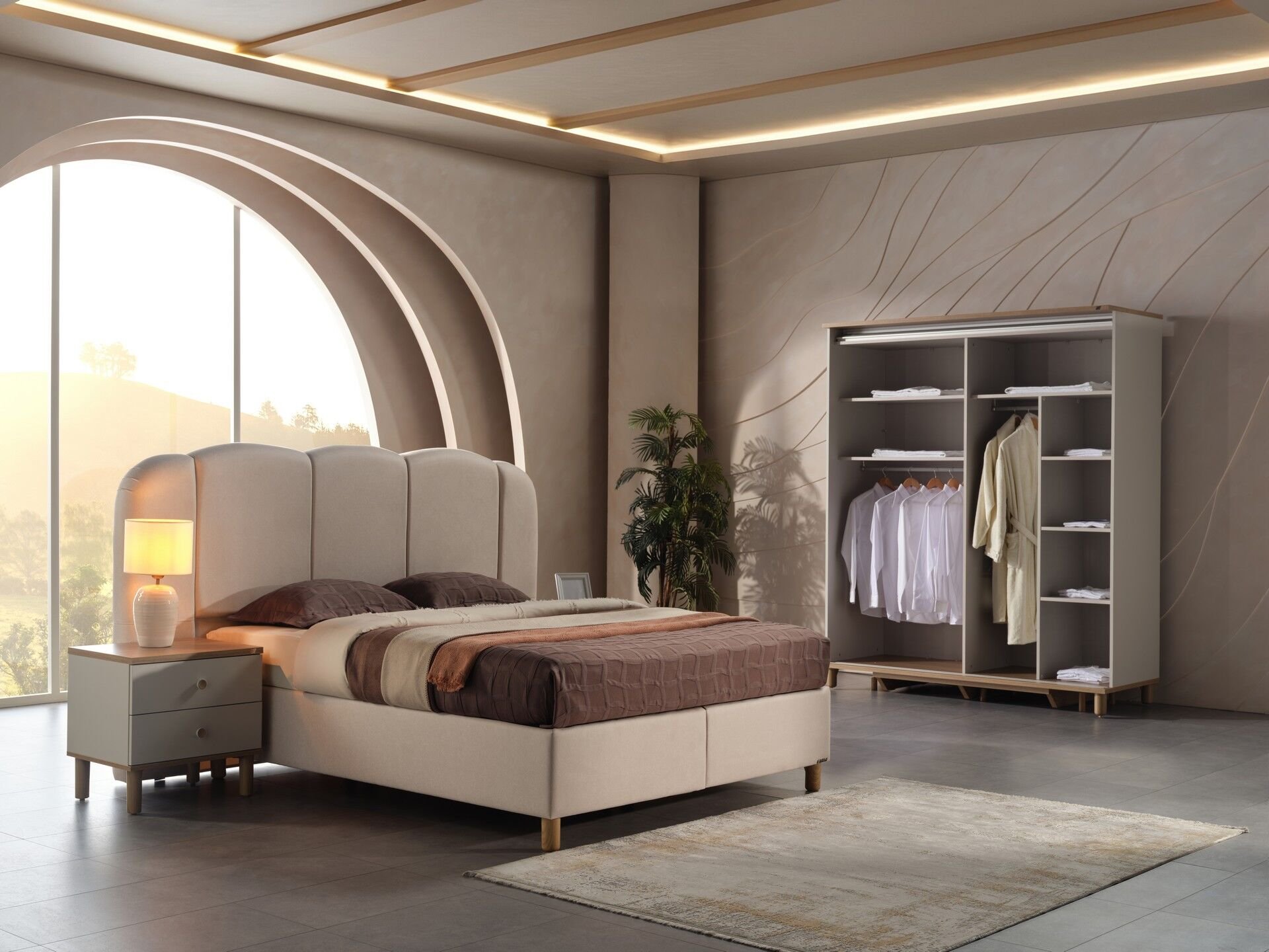 Legato Mini Sürgülü Kapaklı Dolap