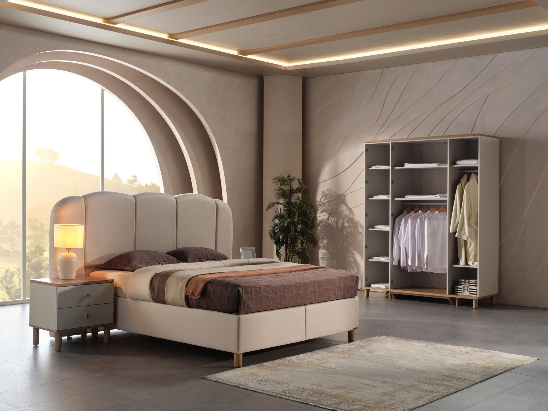 Legato 4 Kapaklı Dolap