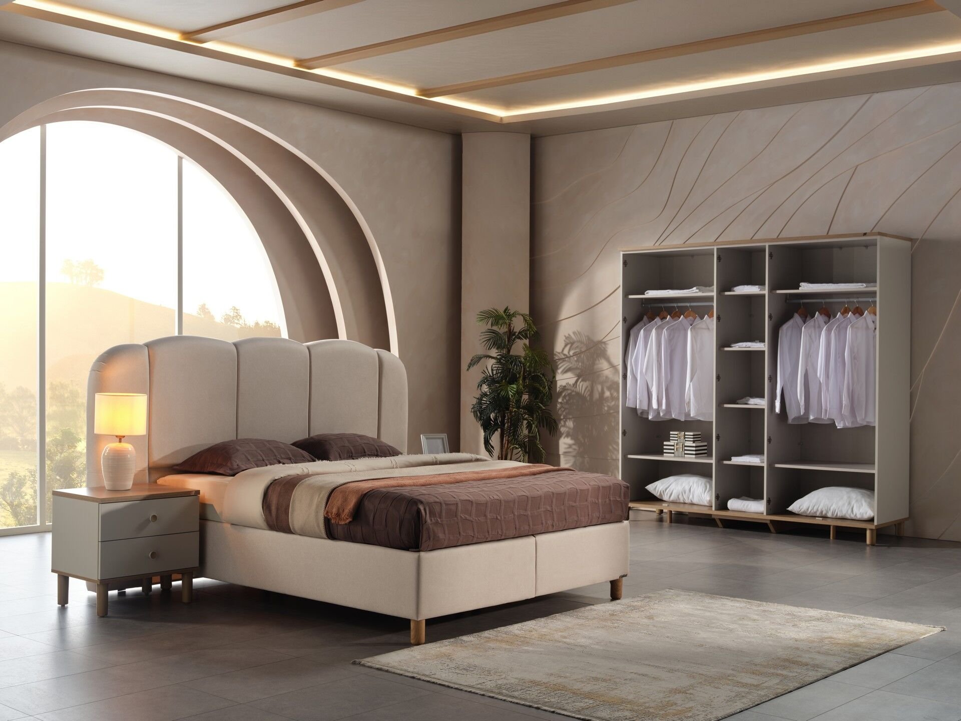 Legato 5 Kapaklı Dolap