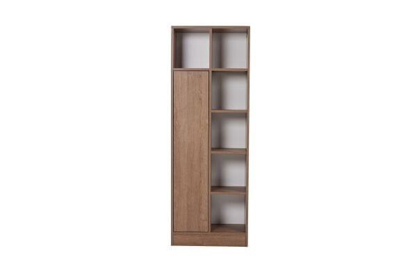 Moby Bookcase with Cabinet - Walnut