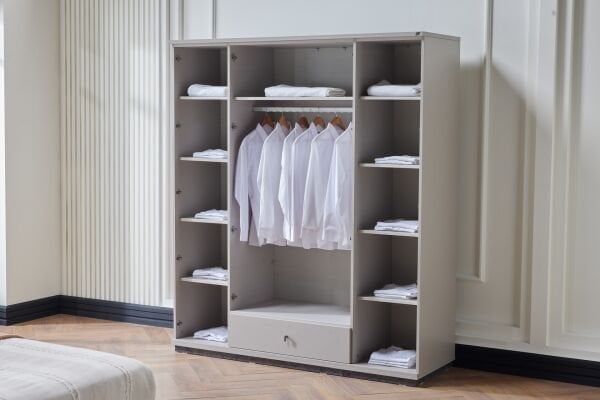 Alexa 4 Door Wardrobe