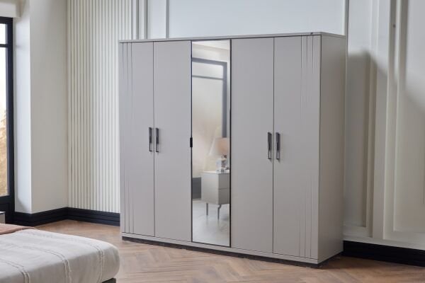 Alexa 5 Door Wardrobe