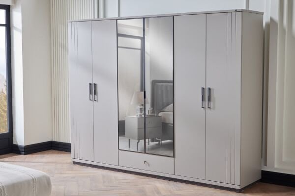 Alexa 6 Door Wardrobe