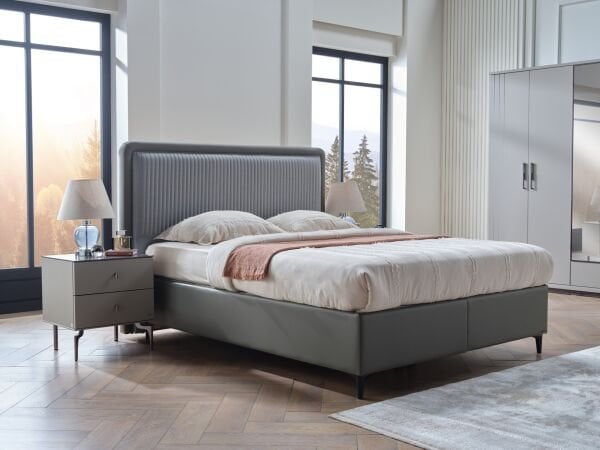 Alexa Başlık Linen A.Gri - 160