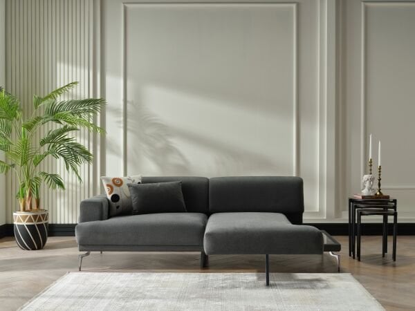 Alexa Relax Üçlü Koltuk Antrasit