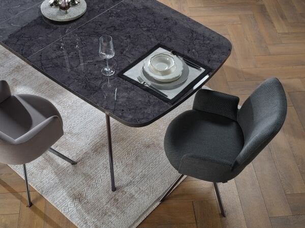 Alexa 8224 Döner Mekanizmalı 2'li Sandalye