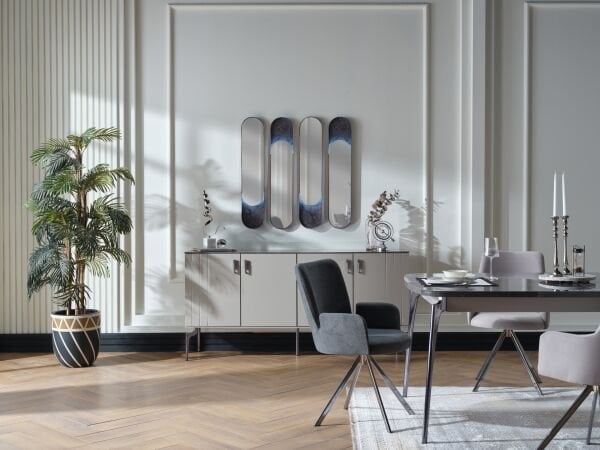 Alexa 8224 Döner Mekanizmalı 2'li Sandalye