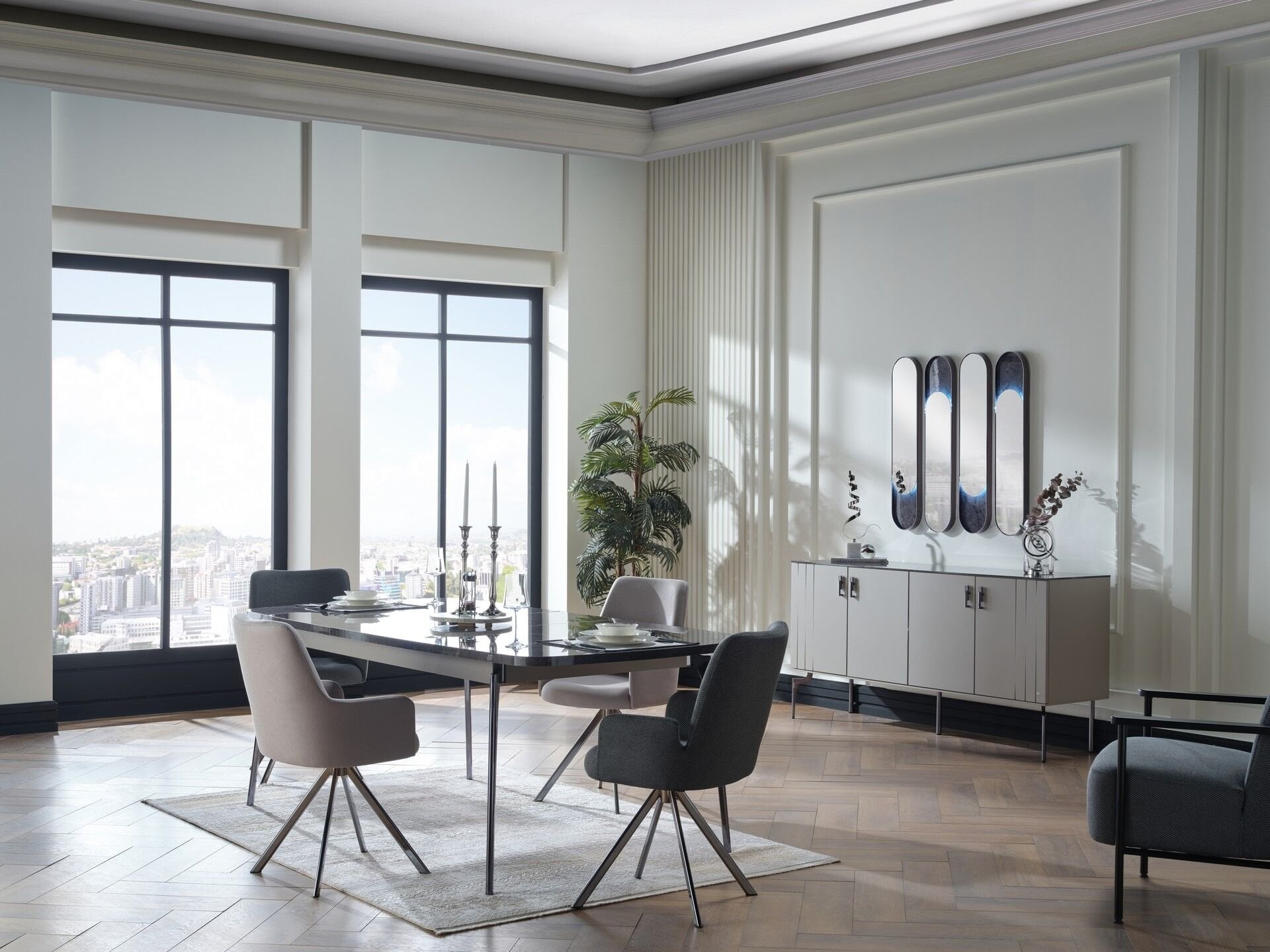 Alexa Yemek Odası Takımı