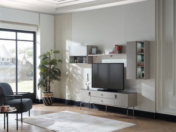 Alexa TV Ünitesi Yan Modül