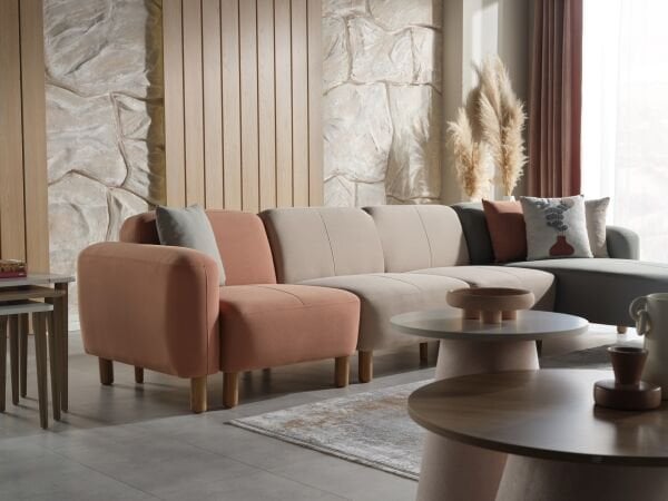 Bloom Köşe Kolsuz Tekli