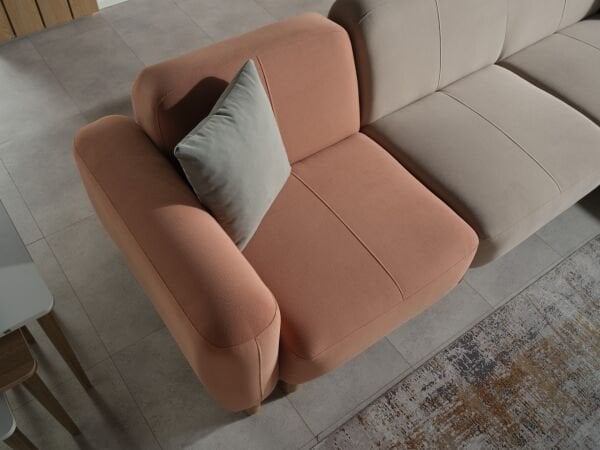 Bloom Köşe Kolsuz Tekli