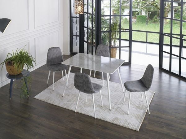 Marble Masa Beyaz