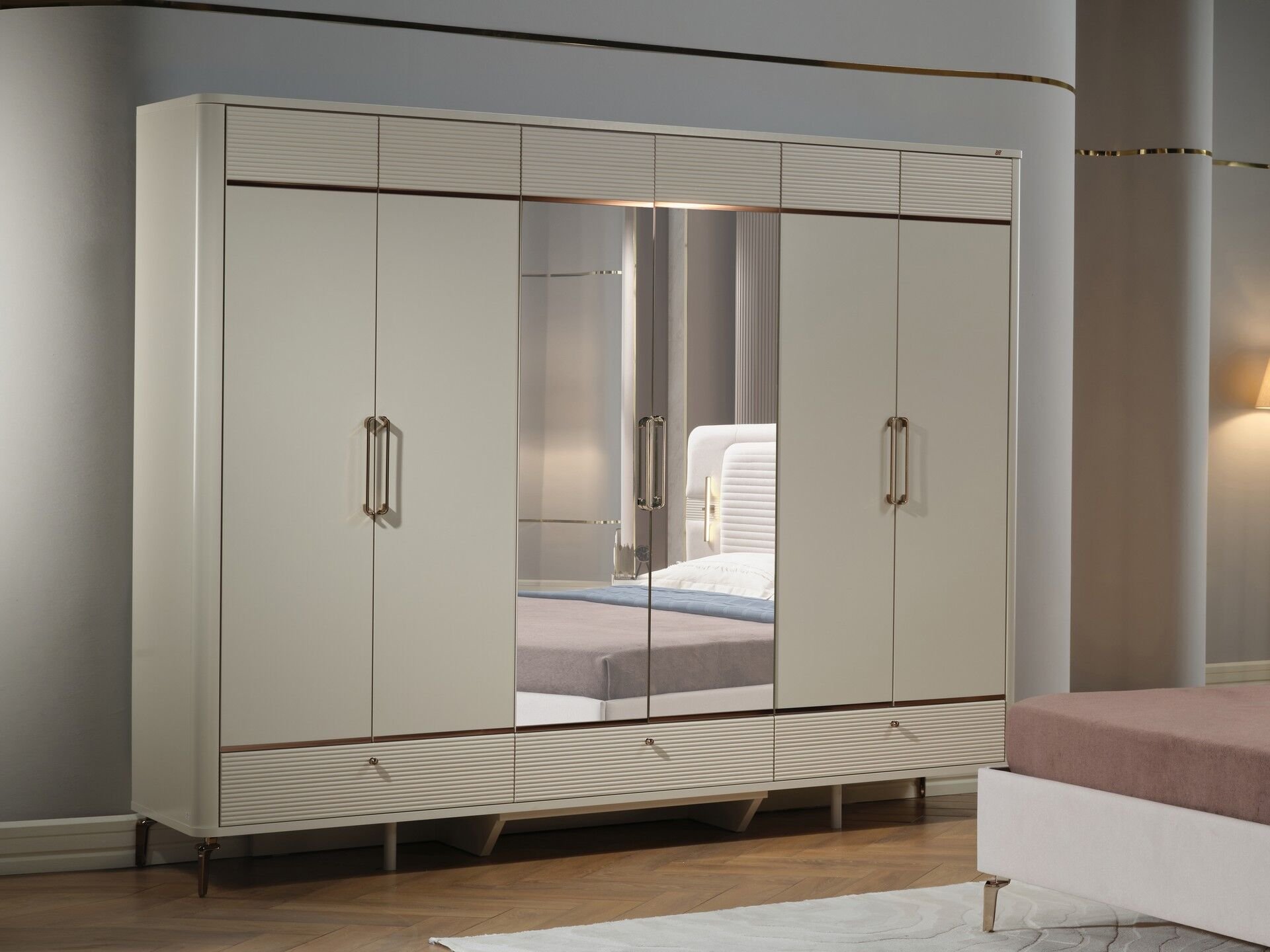 Shine 6 Kapaklı Dolap