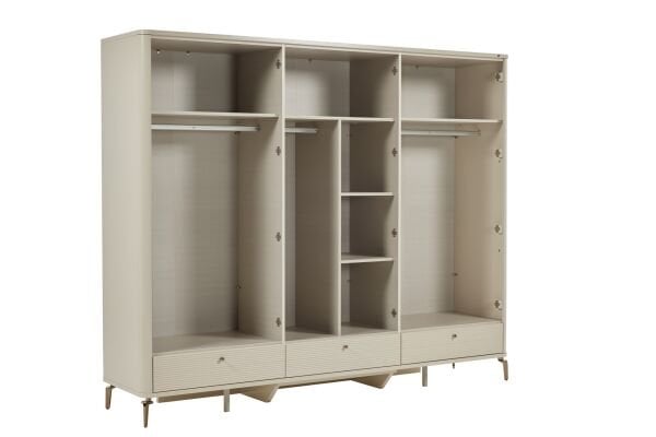 Shine 6 Door Wardrobe