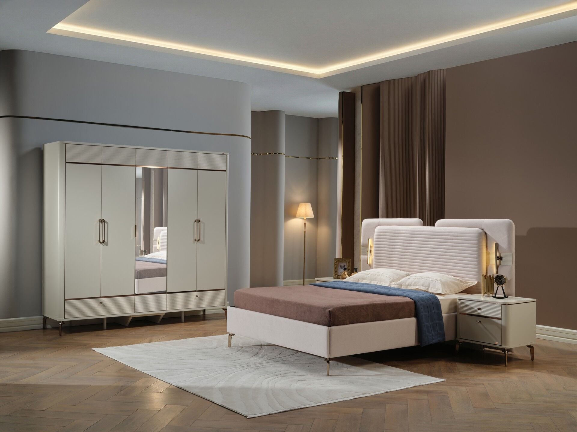 Shine 5 Kapaklı Dolap