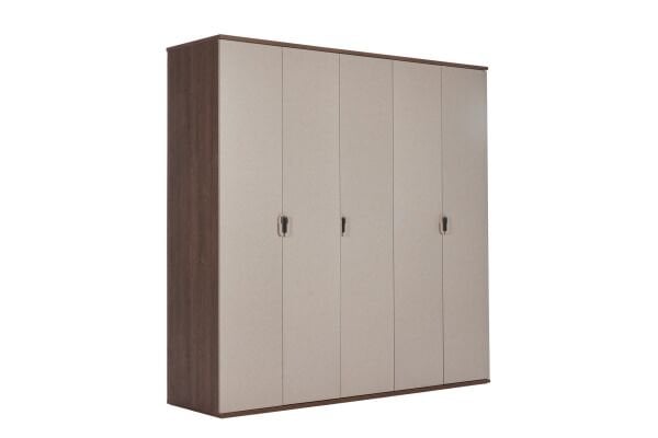 Cansas 5 Door Wardrobe without Mirror