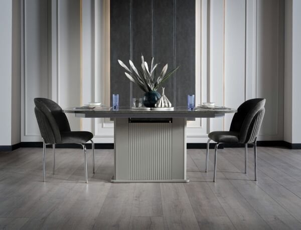 Serra 6268 2'li Sandalye Gri