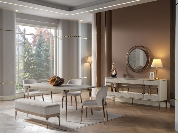 Shine Rectangular Pouffe