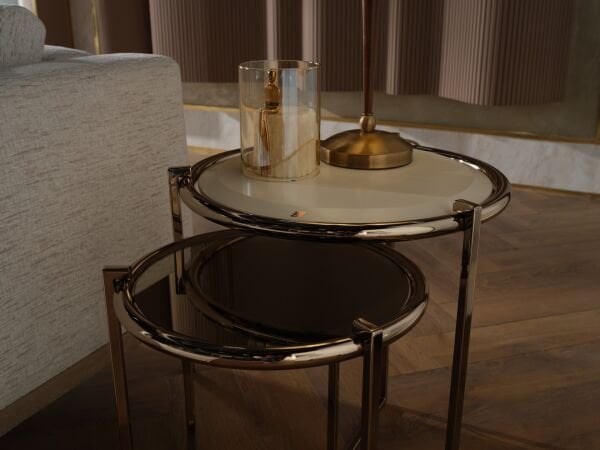 Shine Zigon Sehpa Takımı