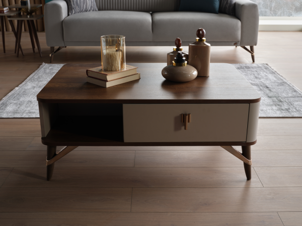 Marven Coffee Table with Drawers