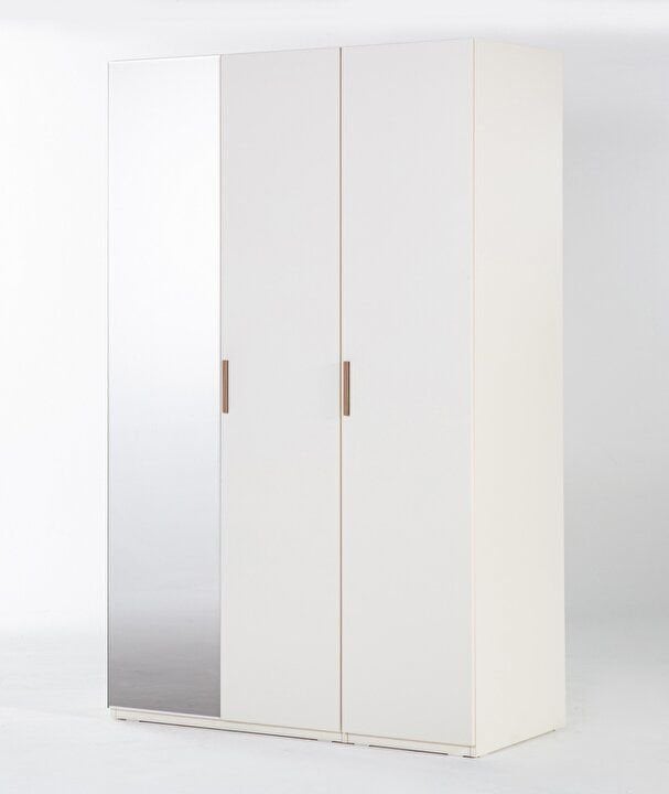 Smart 3 Kapaklı Aynalı Dolap