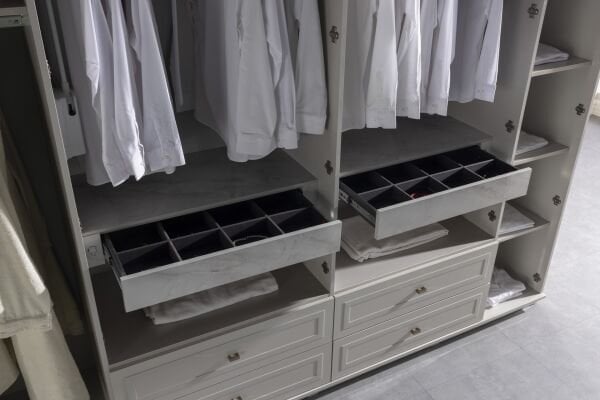 Briella 6 Door Wardrobe with Mirror