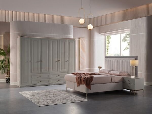 Briella 6 Kapaklı  Dolap