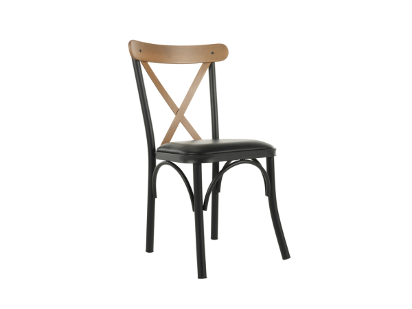 Essen 2'li Mutfak Sandalyesi Siyah - Siyah