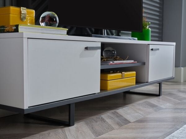 Draw TV Sehpası Beyaz