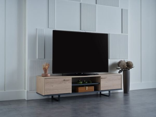 Draw TV Sehpası Meşe