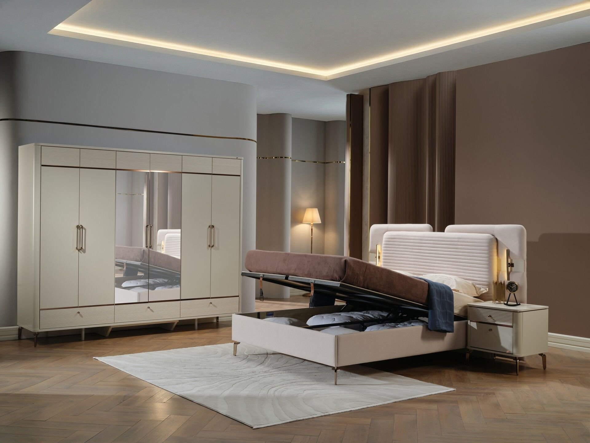 Shine Bazalı Karyola