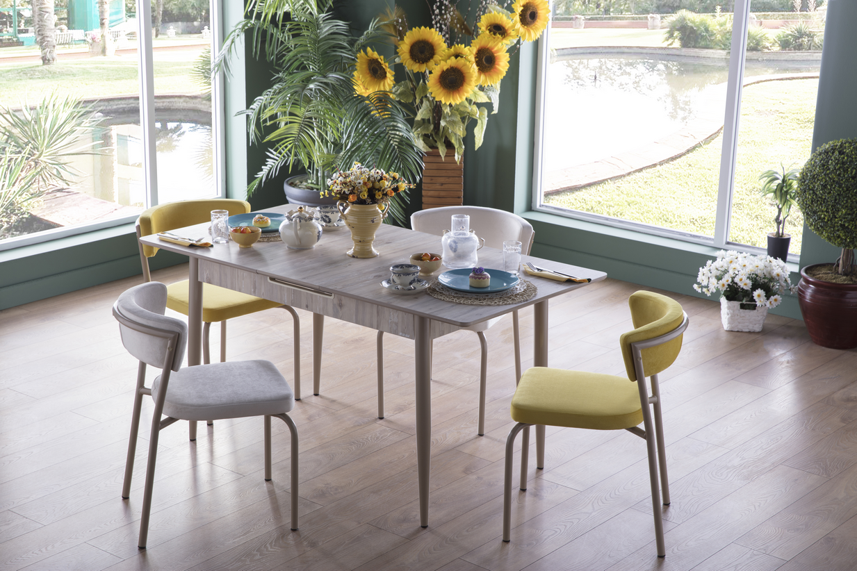 Marco Mutfak Açılır Masa Takımı 58MRCS02ACLR | İstikbal