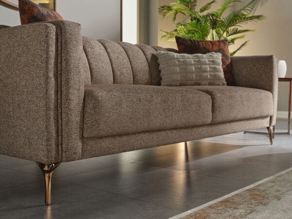 Vanessa Üçlü Koltuk Vizon