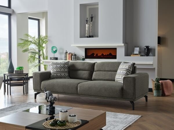 Alya Koltuk Takımı Yeşil - Siyah