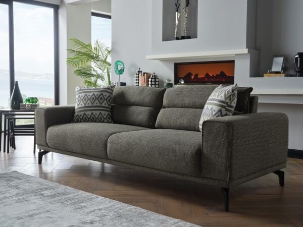 Alya Koltuk Takımı Yeşil - Siyah