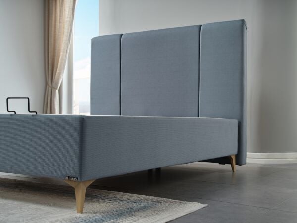 Alfa Düz Baza 180X200 - Mavi - Large (29 Cm)