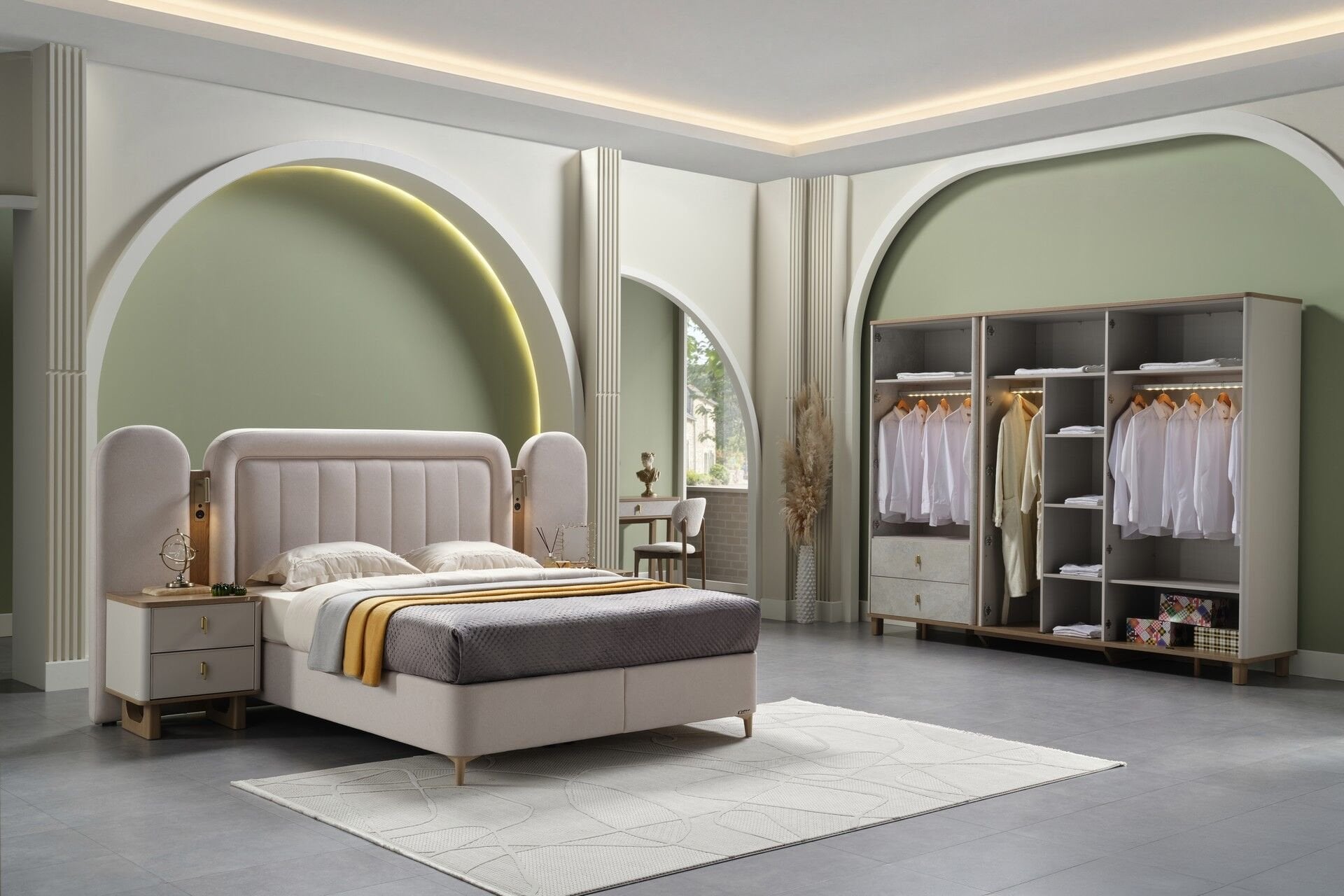 Destina 6 Kapaklı Dolap