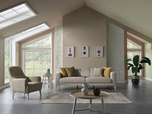 Fiona Koltuk Takımı Krem - Bej