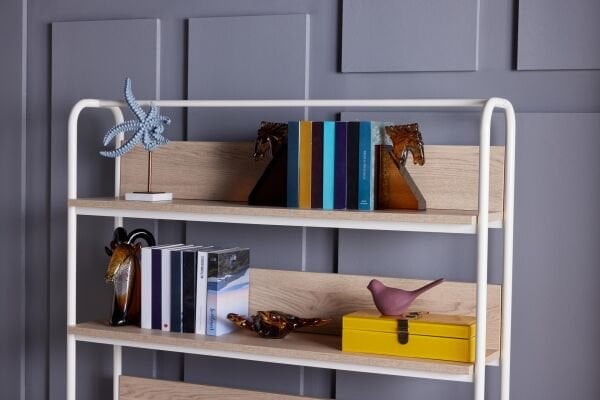 Dolce Table with Bookcase