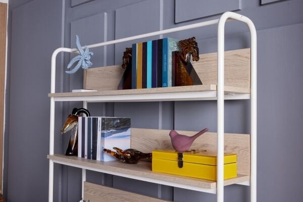 Dolce Table with Bookcase