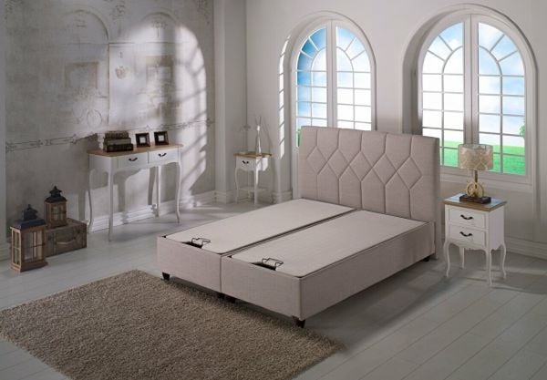Sleepy S Baza 160X200 - Krem